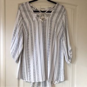 Maurices Lattice Blouse